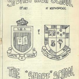 Football Magazine, 20 July 1963 (v SCEGS)