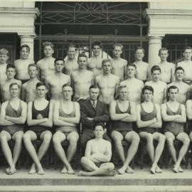 Swimming team c 1950