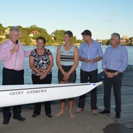 The naming of the "Geoff Andrews"
