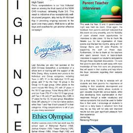 High Notes, Vol 25 No 23, 2 August 2024