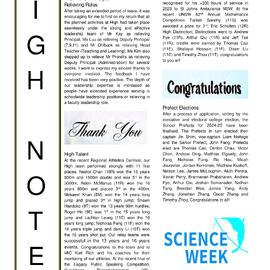 High Notes, Vol 25 No 25, 16 August 2024