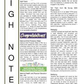 High Notes, Vol 25 No 28, 6 September 2024
