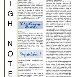 High Notes, Vol 25 No 32, 18 October 2024