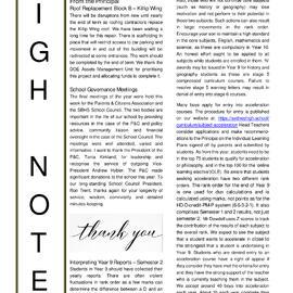 High Notes, Vol 25 No 36, 15 November 2024