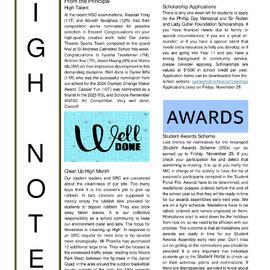 High Notes, Vol 25 No 37, 22 November 2024