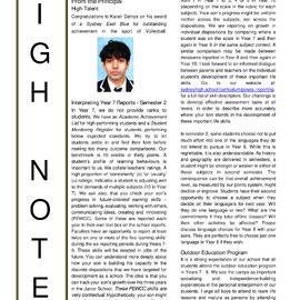 High Notes, Vol 25 No 38, 29 November 2024