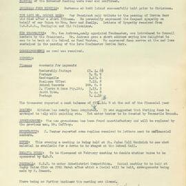 Sydney High School Old Boys Union, 1955