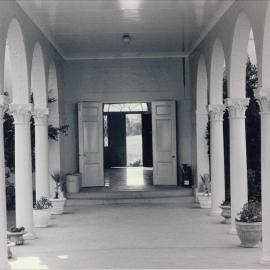 Main building cloisters, 1992