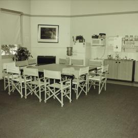 Staff common room, 1995