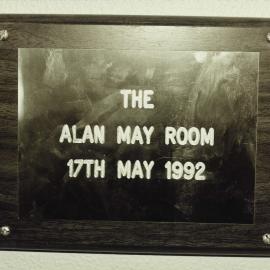 Alan May weights room