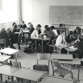 Killip Wing classroom, c 1970