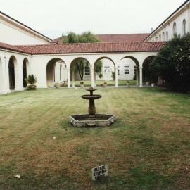 Main building quadrangle, c 1990