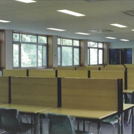 Construction of the senior study centre, 1995