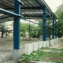 Construction of the stadium, 1994