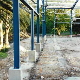 Construction of the stadium, 1994