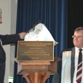 Official opening of the Roden Cutler gates, 2007