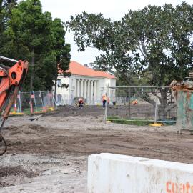 Light rail construction, 2016