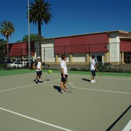 Tennis courts, 2007