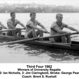Rowing 3rd IV 1962