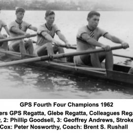 Rowing 4th IV 1962