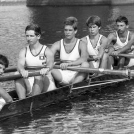 Rowing 4th IV 1986