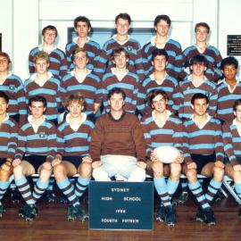 Rugby 4th XV 1986