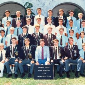 Swimming School team 1987
