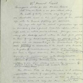 Headmaster's Report 1940