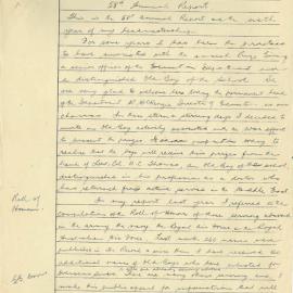 Headmaster's Report 1941