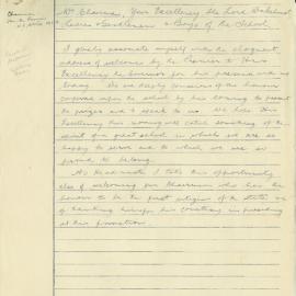 Headmaster's Report 1943