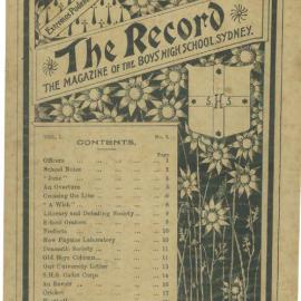 The Record, Vol 1 No 3, June 1910