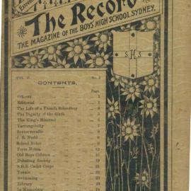 The Record, Vol 2 No 2, April 1911