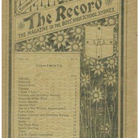The Record, Vol 2 No 4, October 1911