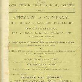 The Chronicle, Vol 1 No 3, June 1888