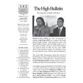 The High Bulletin, Vol 52 No 2, August 2007