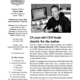 The High Bulletin, Vol 54 No 1, March 2009