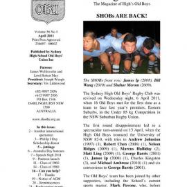 The High Bulletin, Vol 56 No 1, April 2011
