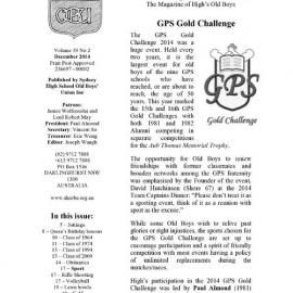 The High Bulletin, Vol 59 No 2, December 2014