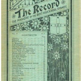 The Record, Vol 4 No 2, March 1913