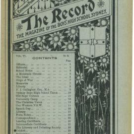The Record, Vol 6 No 2, March 1915