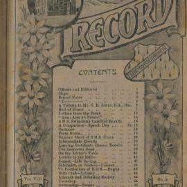 The Record, Vol 8 No 2, March 1917