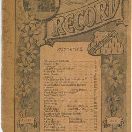 The Record, Vol 9 No 2, March 1918