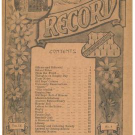 The Record, Vol 9 No 3, June 1918