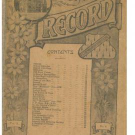 The Record, Vol 10 No 3, June 1919