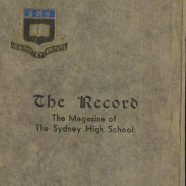 The Record, Vol 30 No 2, November 1938