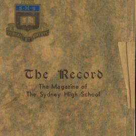 The Record, Vol 31 No 1, June 1939