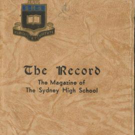 The Record, Vol 31 No 2, November 1939
