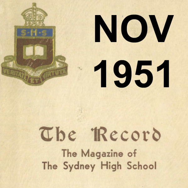 The Record, Vol 43 No 2, November 1951