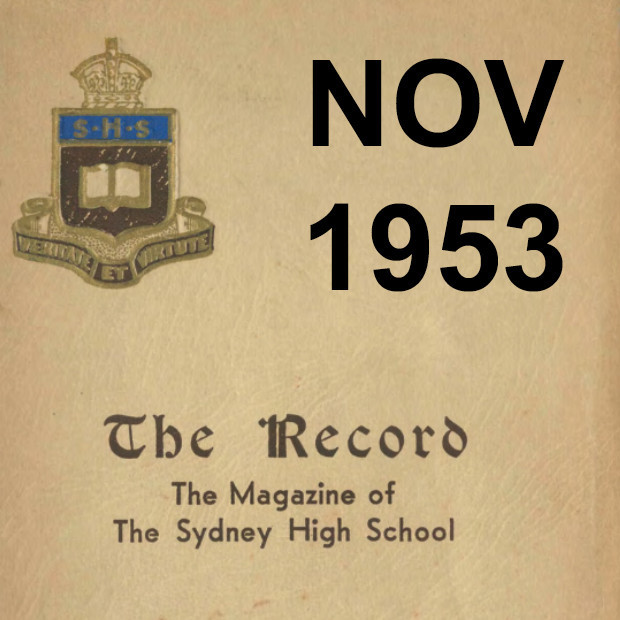 The Record, Vol 45, November 1953