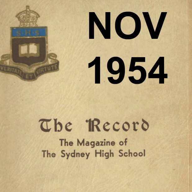 The Record, Vol 46, November 1954
